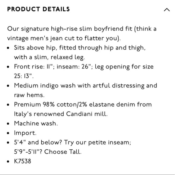 Madewell High Rise Slim Boyjean Raw Edge Hem Medium Blue Wash Distressed - Picture 13 of 13